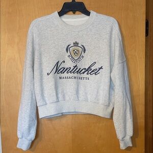 Abercrombie & Fitch cropped sweatshirt size small